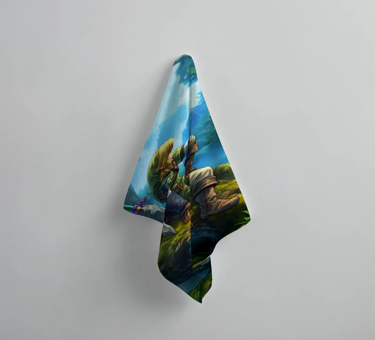 Link La leggenda di Zelda asciugamano da bagno da Fleur de Lys