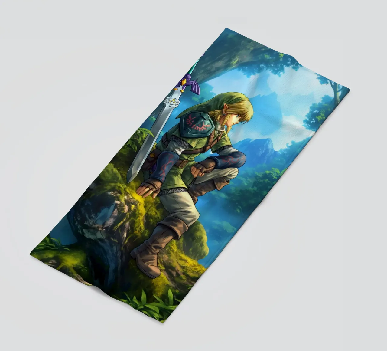 Link La leggenda di Zelda telo mare da Fleur de Lys