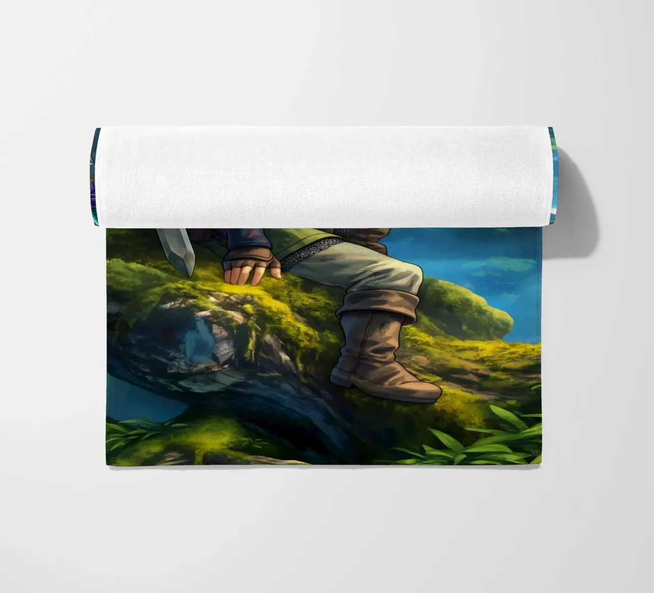 Link La leggenda di Zelda telo mare da Fleur de Lys