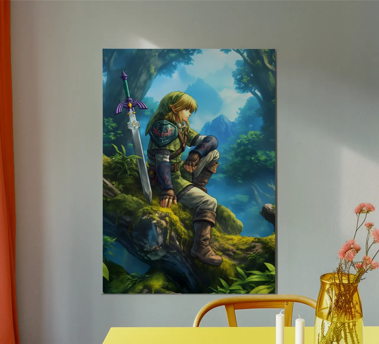 Link La leggenda di Zelda poster da Fleur de Lys