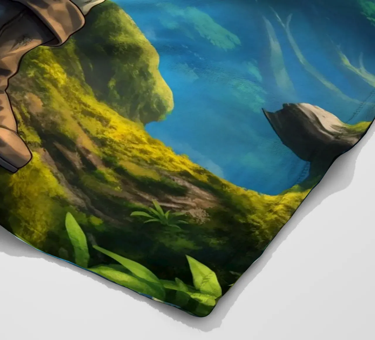 Link La leggenda di Zelda coperta in pile da Fleur de Lys
