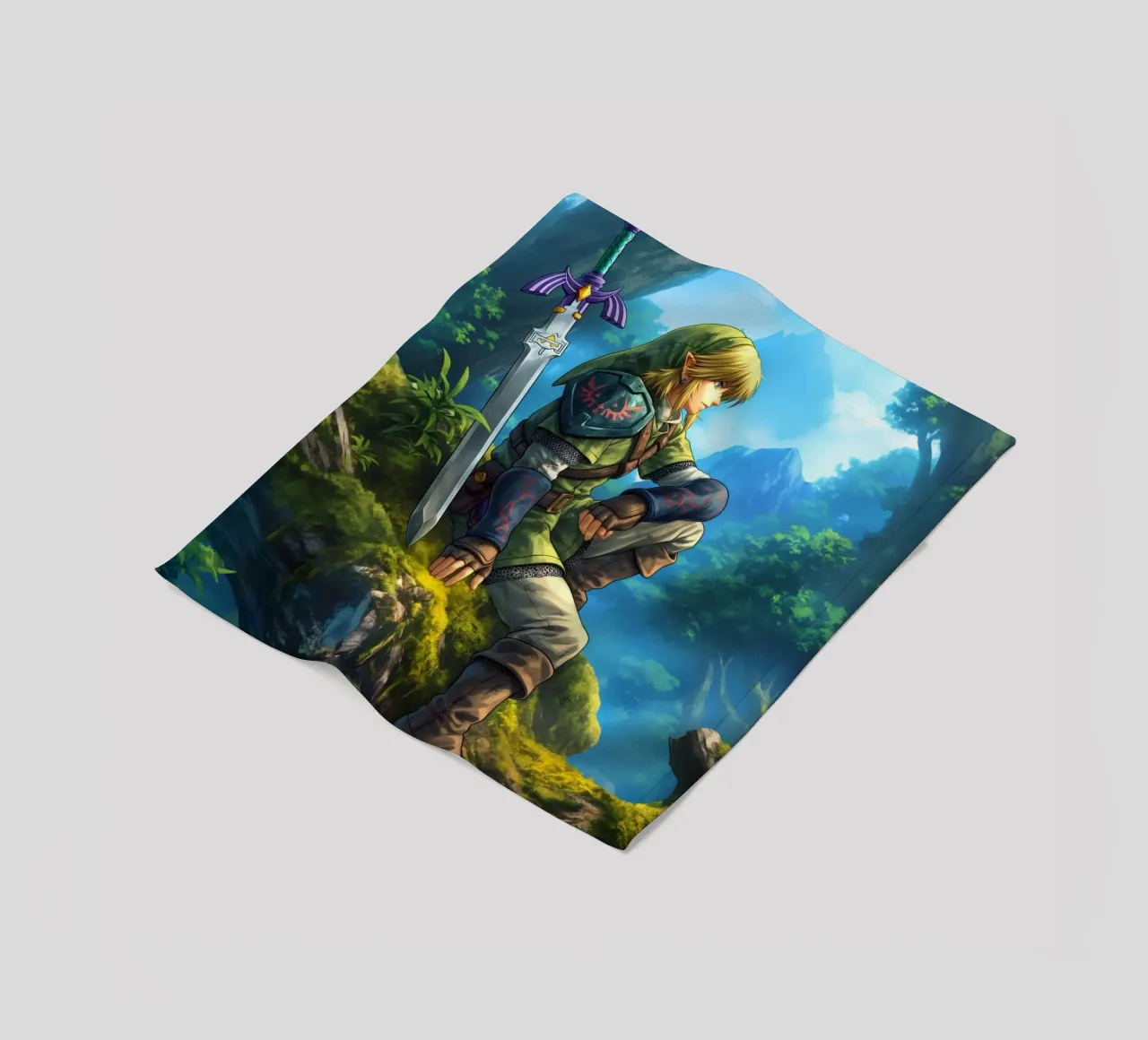 Link La leggenda di Zelda coperta in pile da Fleur de Lys