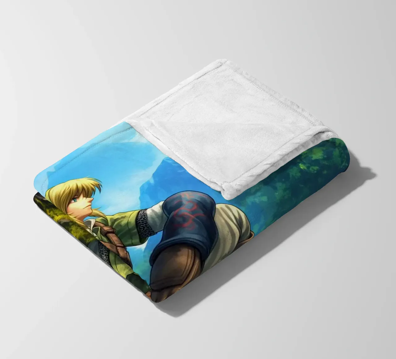 Link La leggenda di Zelda coperta in pile da Fleur de Lys