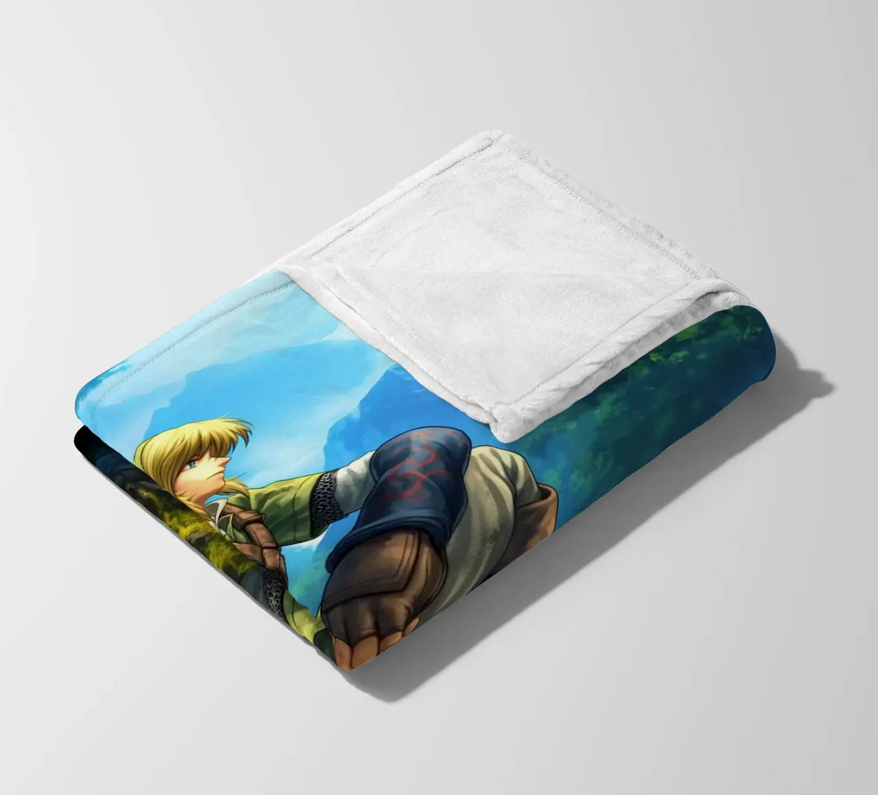 Link La leggenda di Zelda coperta in pile da Fleur de Lys