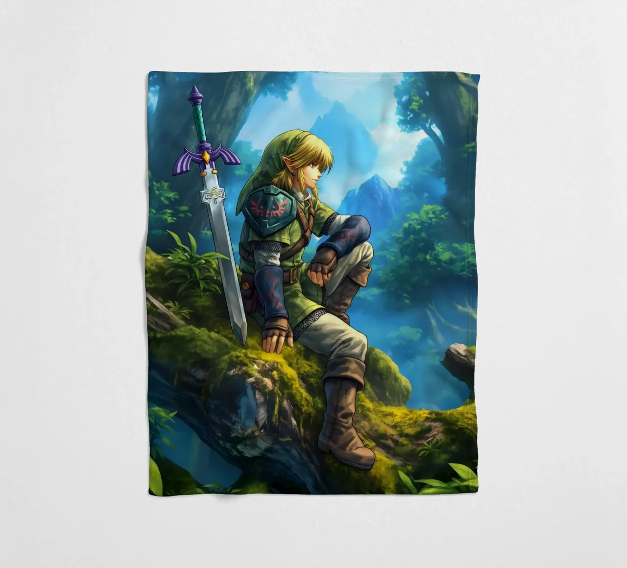 Link La leggenda di Zelda coperta in pile da Fleur de Lys