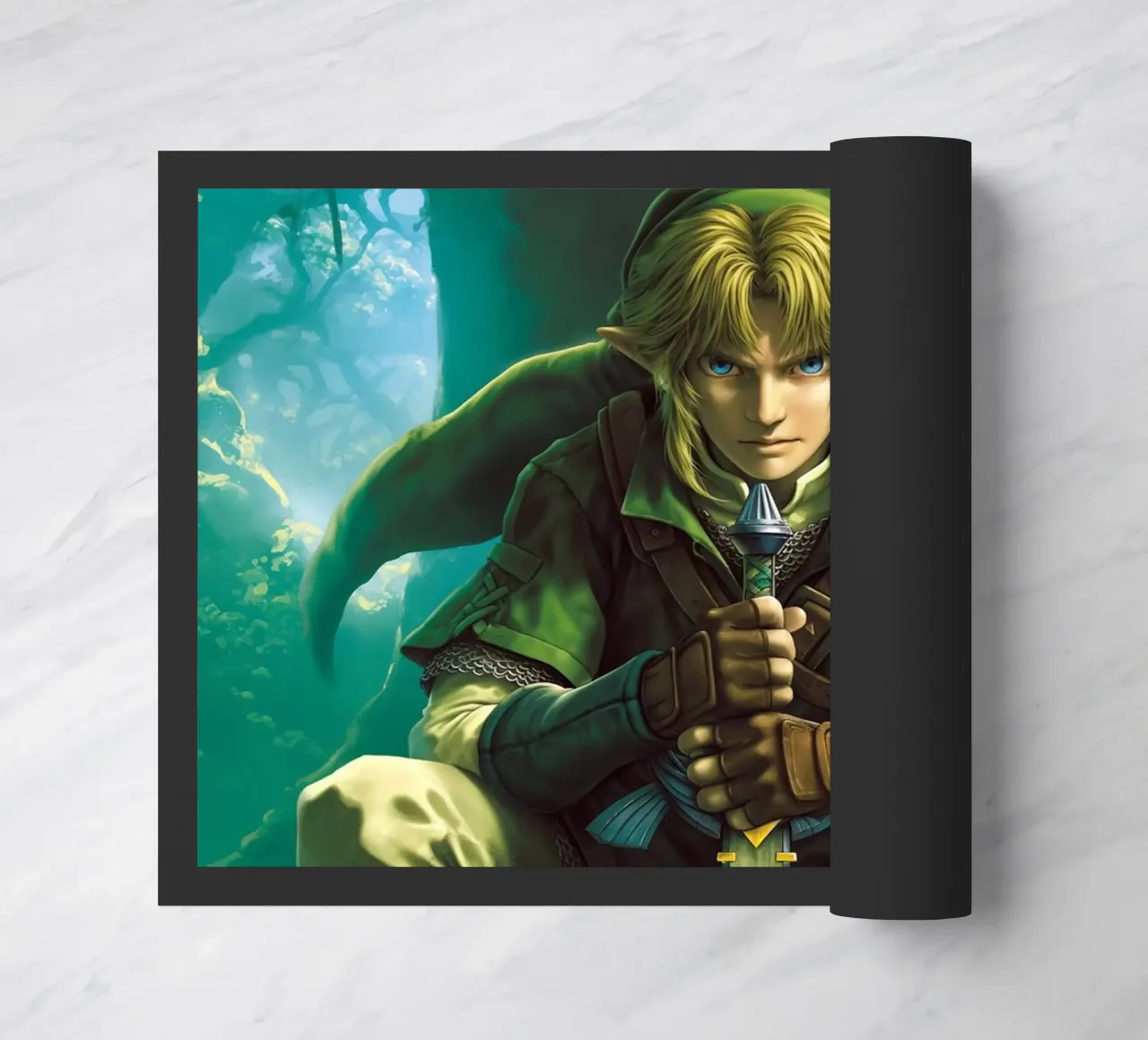 Link La leggenda di Zelda zerbino da Fleur de Lys