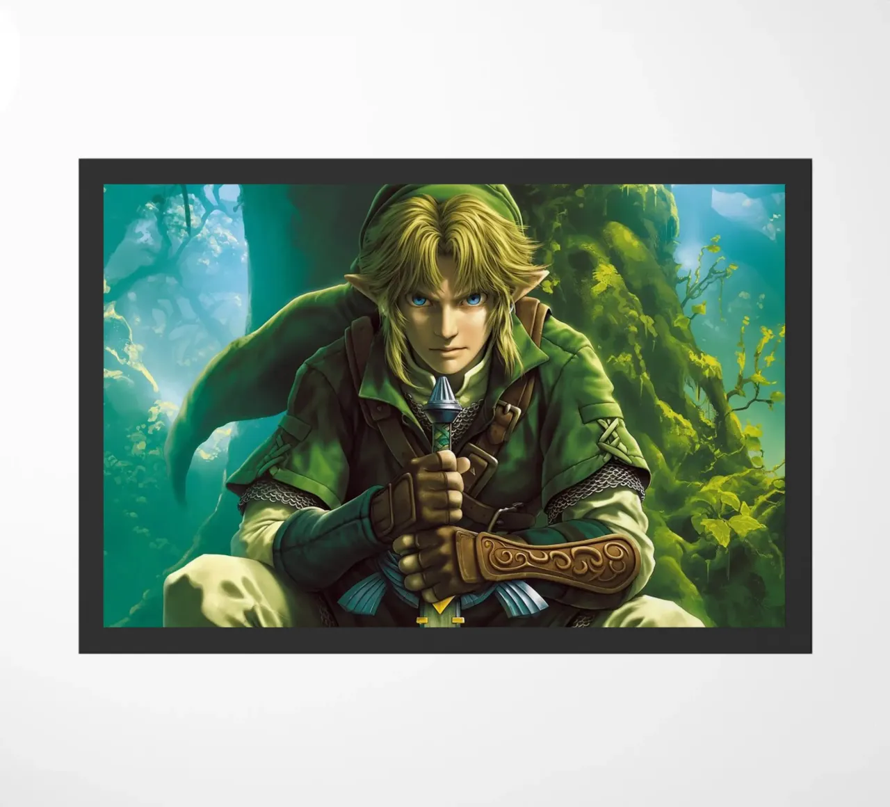 Link La leggenda di Zelda zerbino da Fleur de Lys