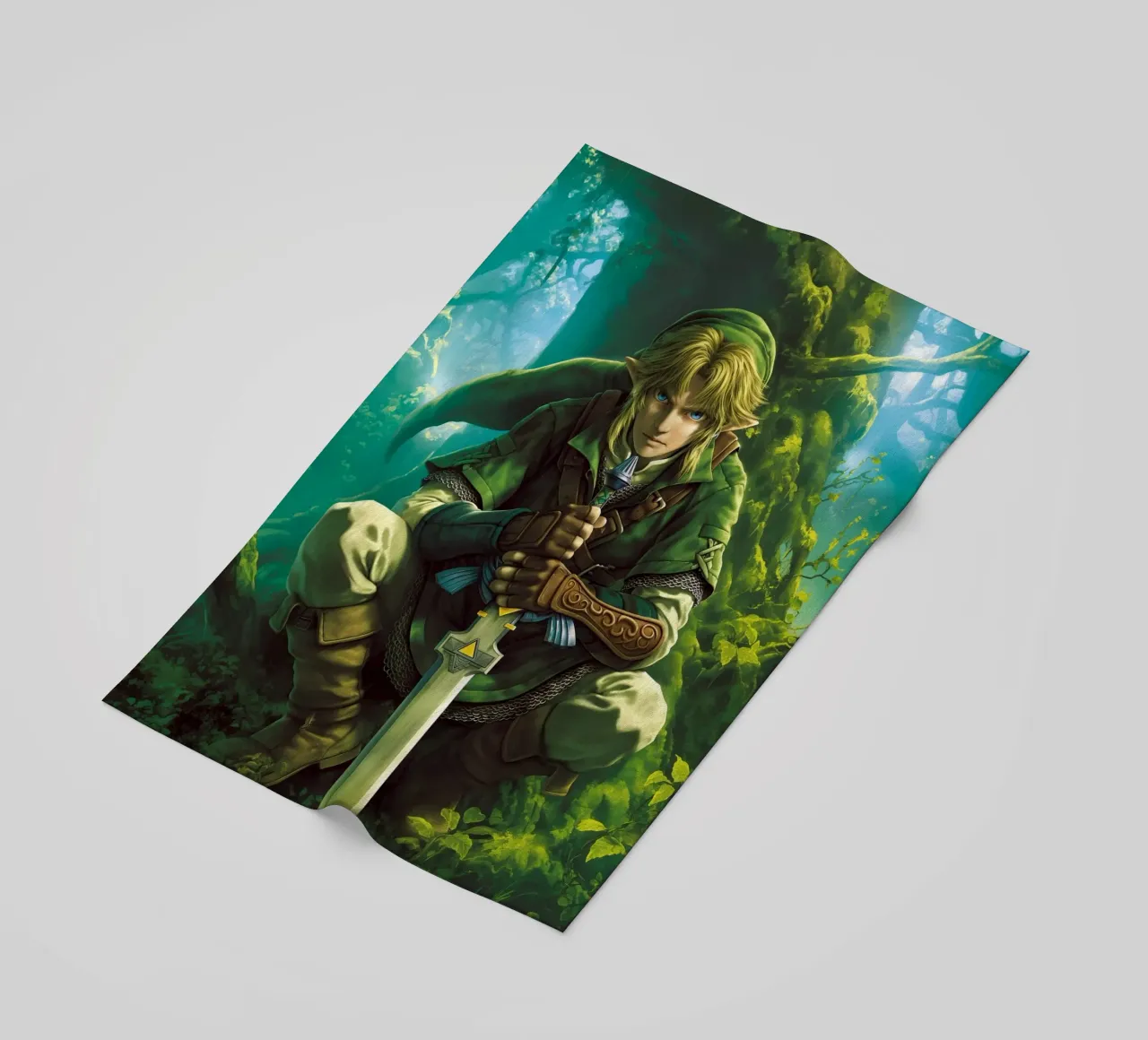 Link La leggenda di Zelda telo mare da Fleur de Lys