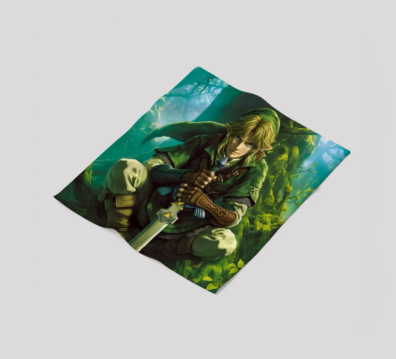Link La leggenda di Zelda coperta in pile da Fleur de Lys