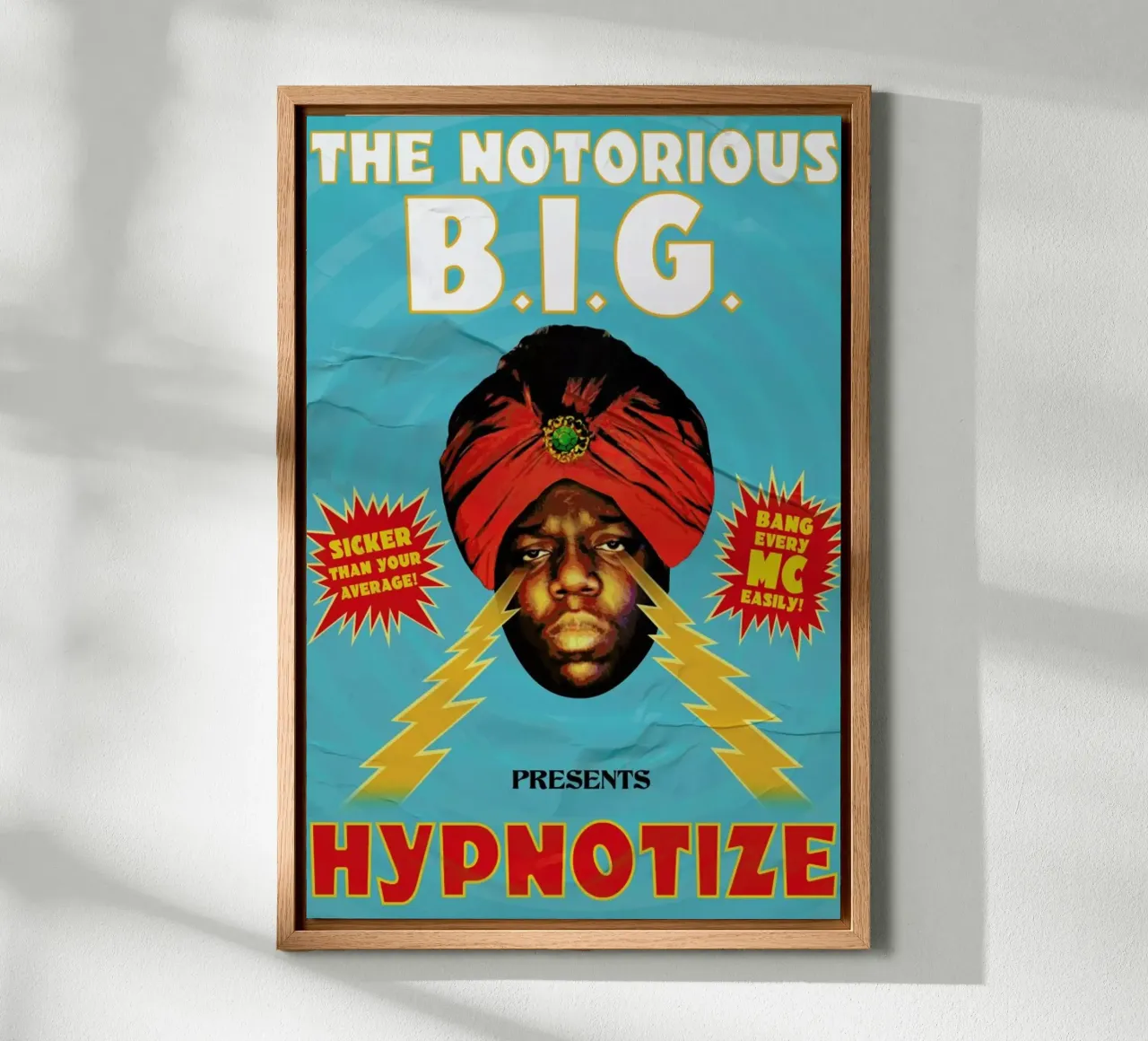 Hypnotize tela con Cornice a cassetta da Ads Libitum