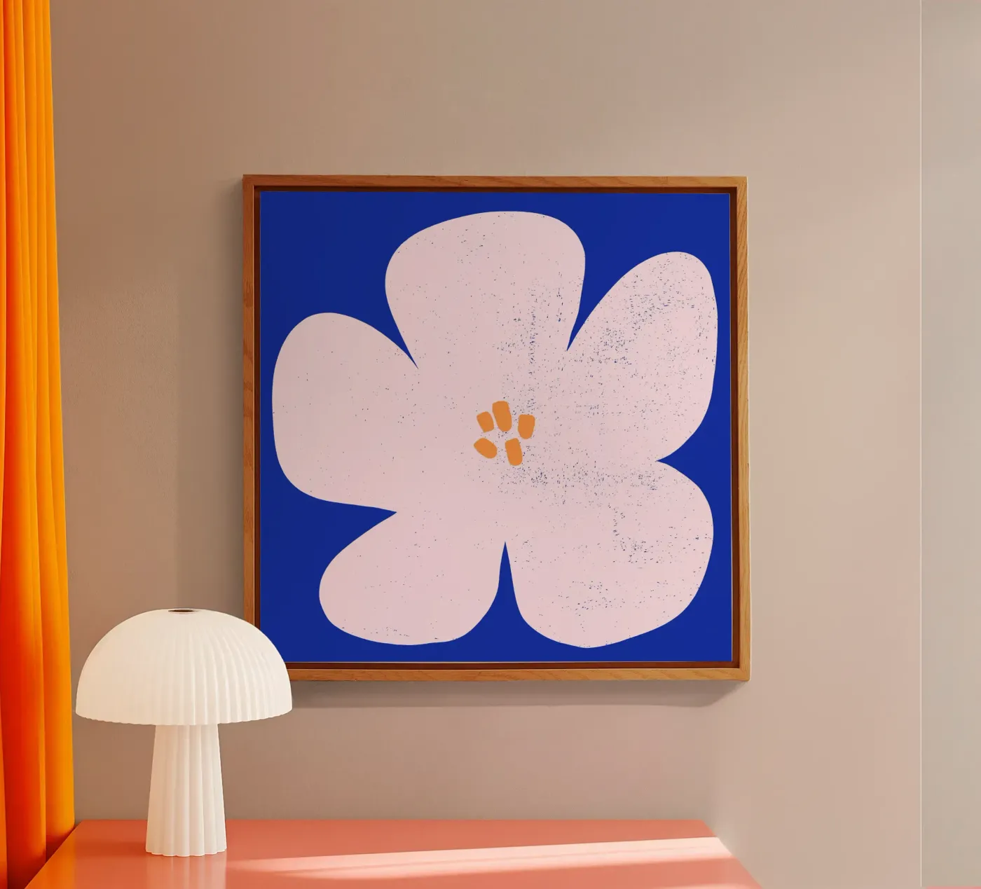 SUN Flower blue plexiglass da All Colours