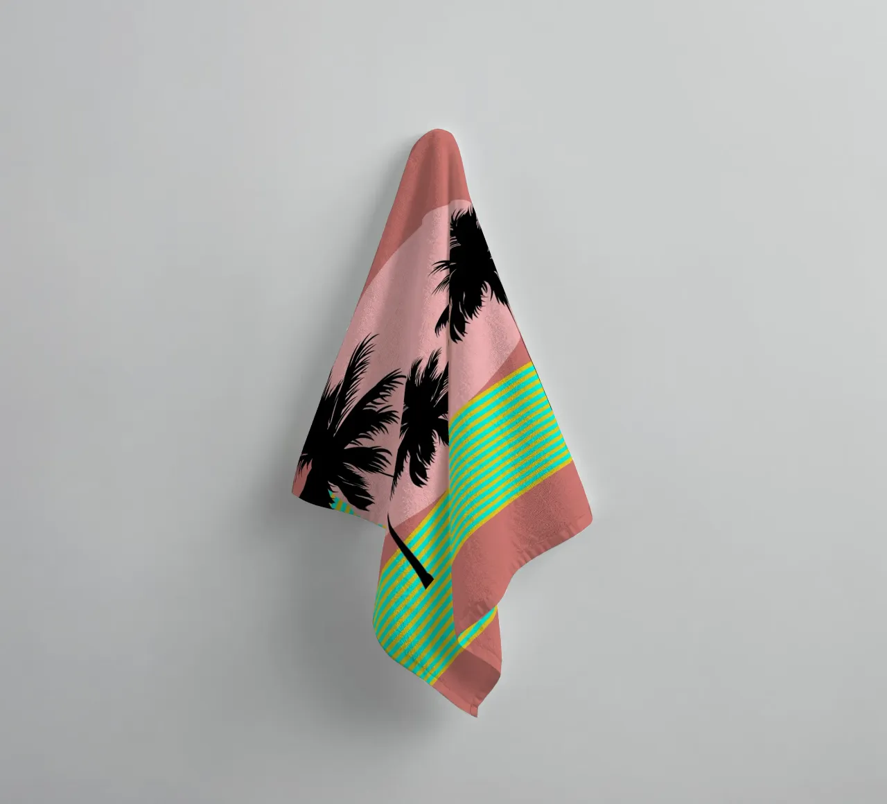 Hello California Sunny Dreams towel by SilverPegasus