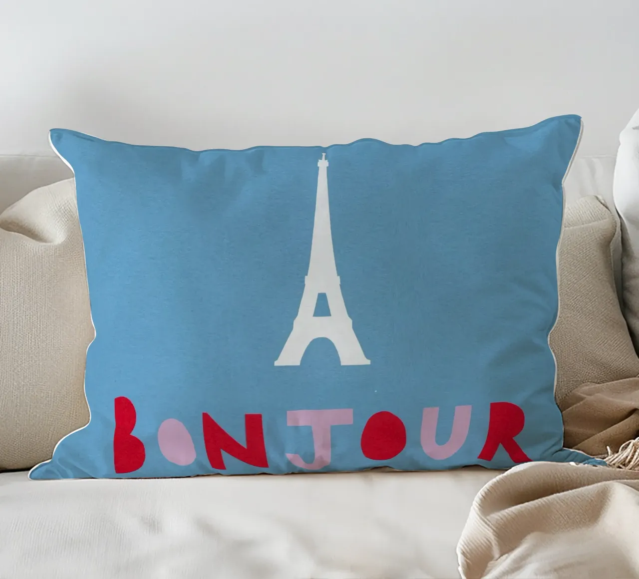 BONJOUR decorative cushion by Iris Knabenschuh Design