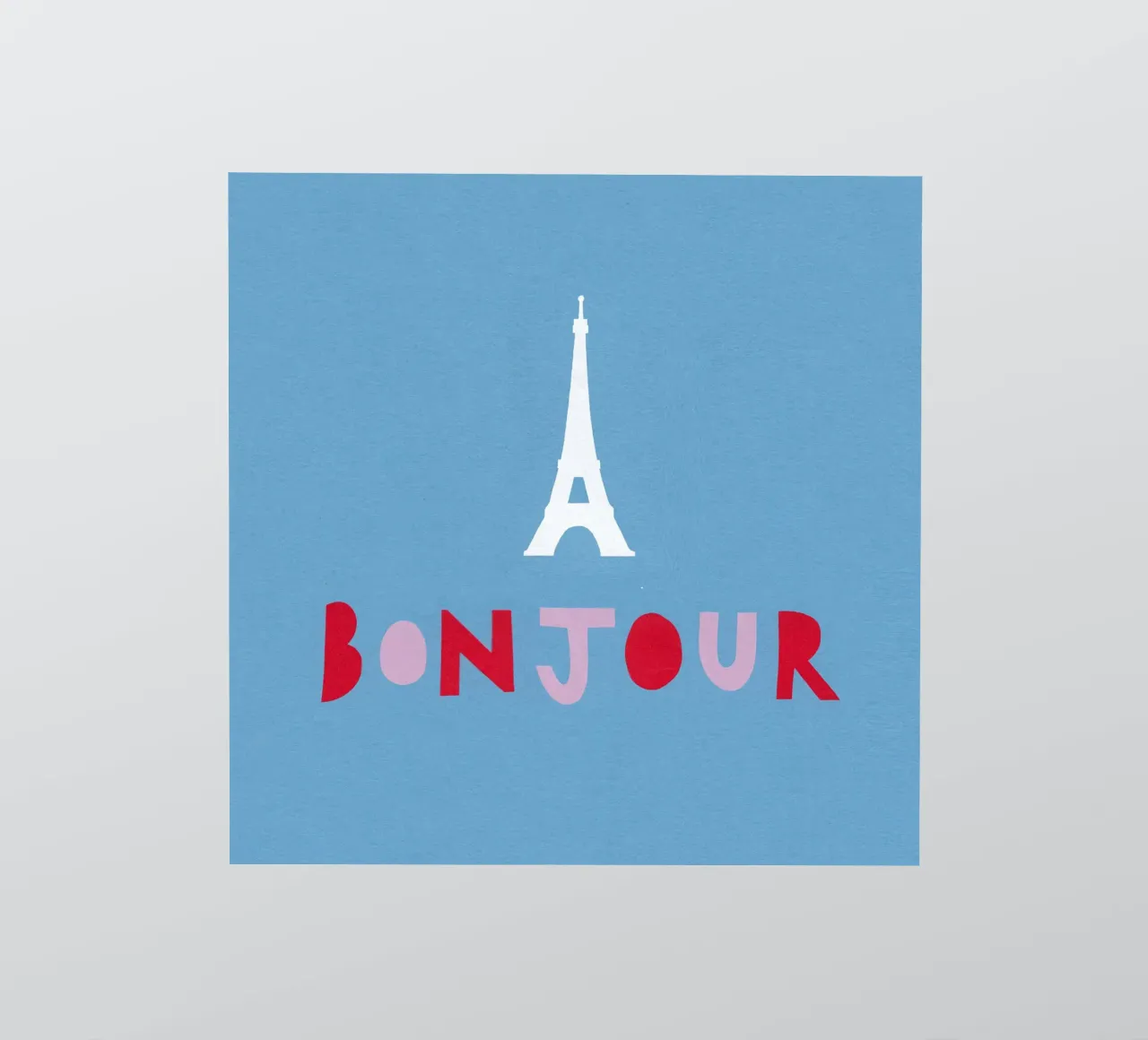 BONJOUR sticker by Iris Knabenschuh Design