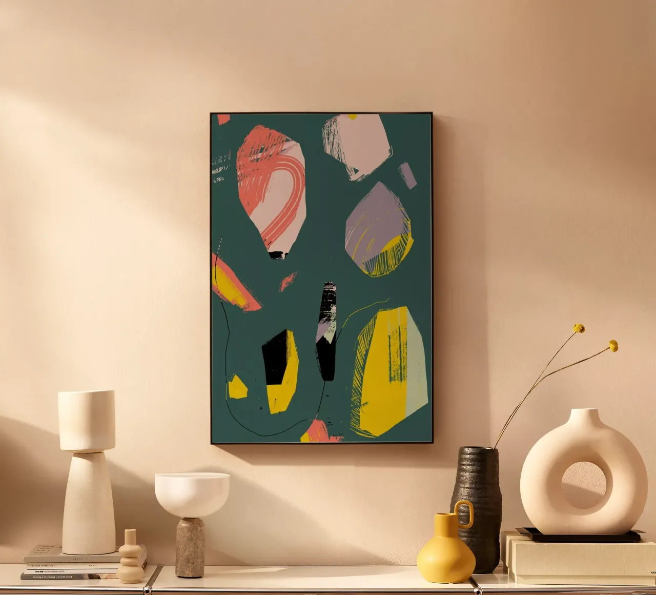 Jade Rock acrylic glass by Jilli Darling Art