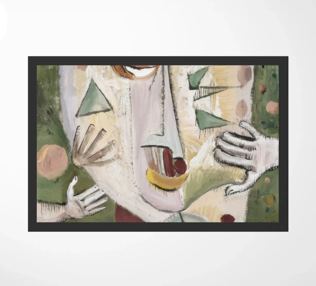 Celestial Offering Dance doormat by Obisidian Brush