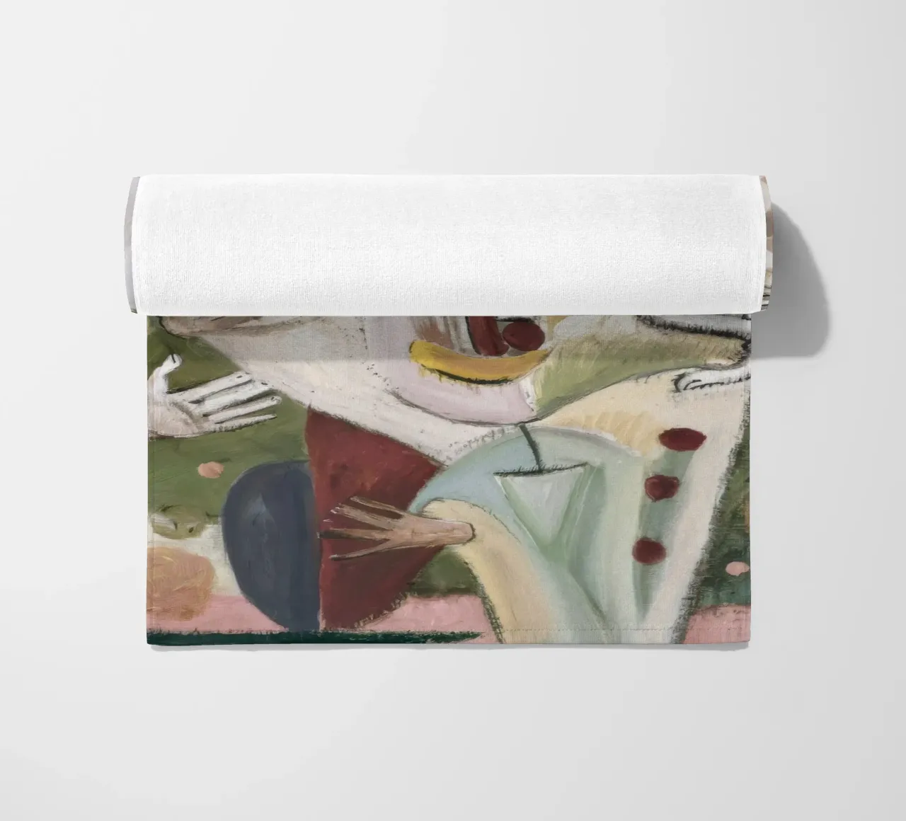 Celestial Offering Dance beach towel by Obisidian Brush