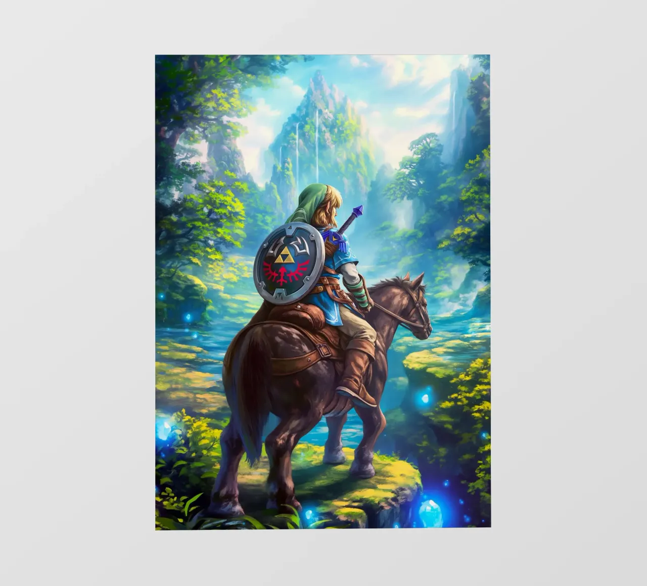 Link La leggenda di Zelda telo in pvc da Fleur de Lys