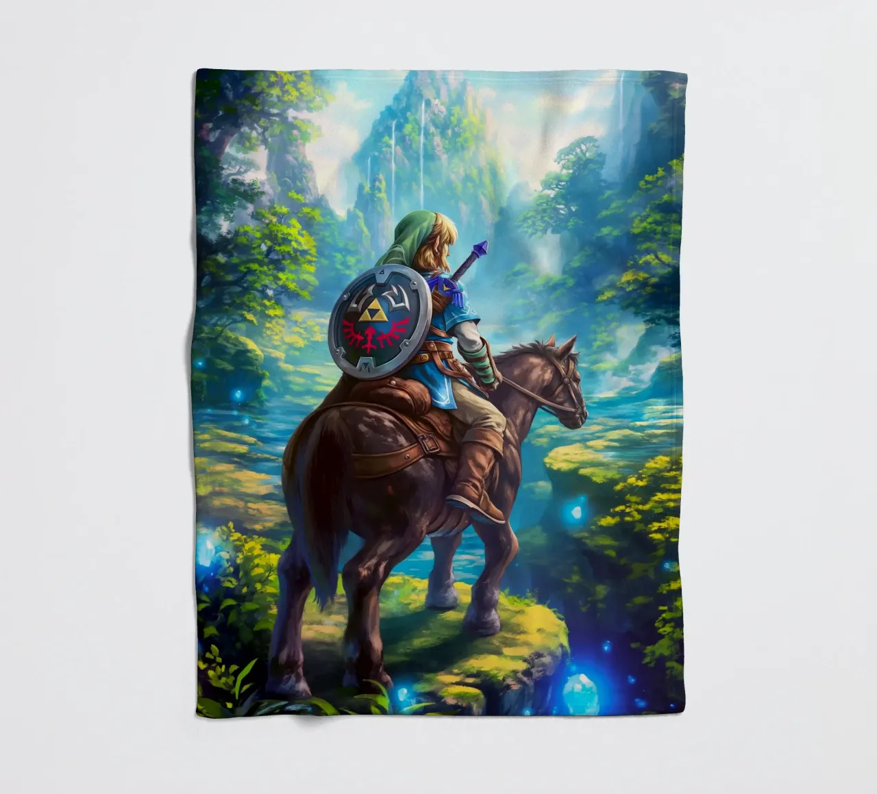 Link La leggenda di Zelda coperta in pile da Fleur de Lys