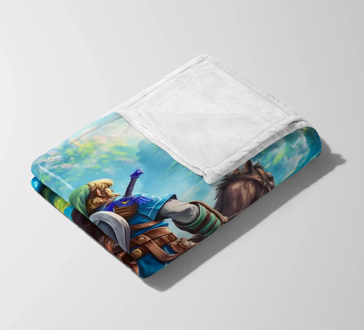 Link La leggenda di Zelda coperta in pile da Fleur de Lys