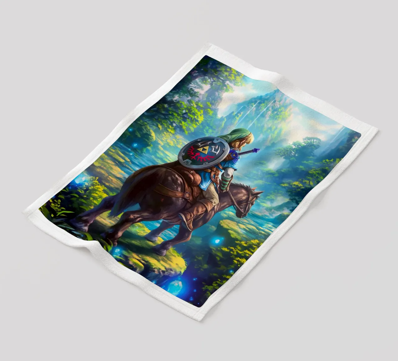 Link La leggenda di Zelda coperta in pile da Fleur de Lys