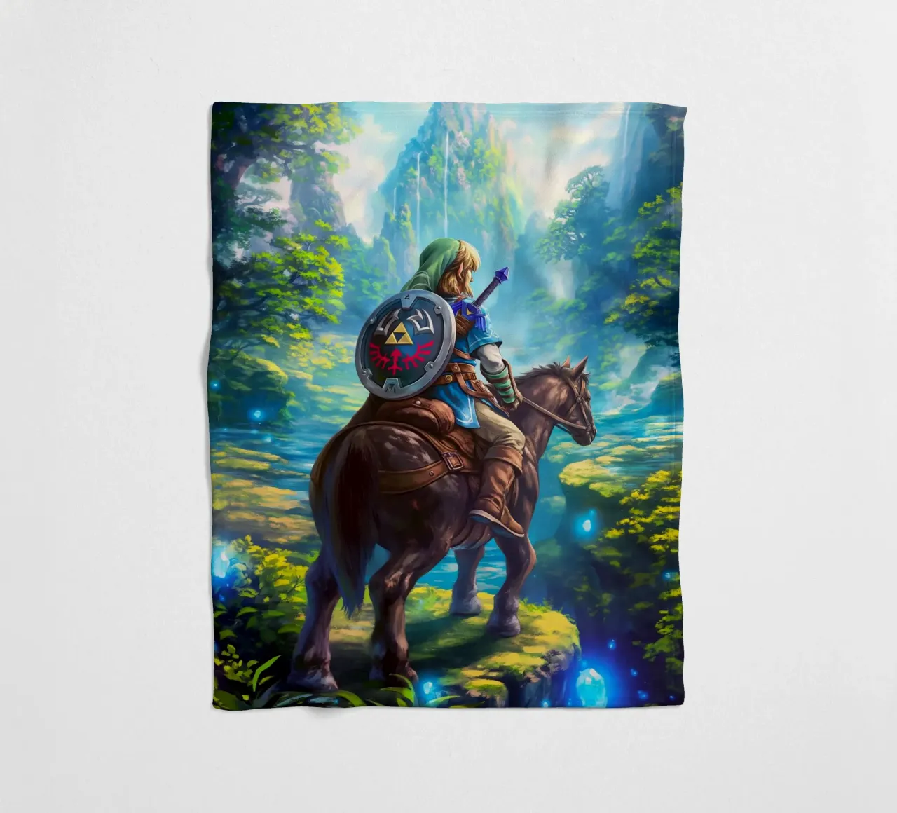 Link La leggenda di Zelda coperta in pile da Fleur de Lys