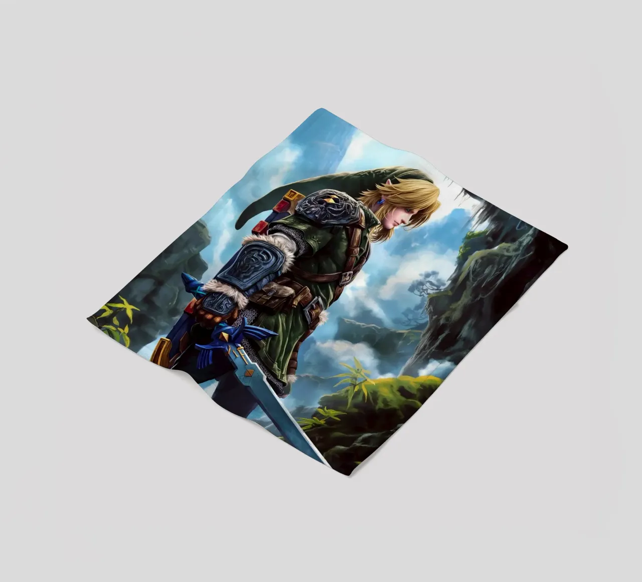 Link La leggenda di Zelda coperta in pile da Fleur de Lys