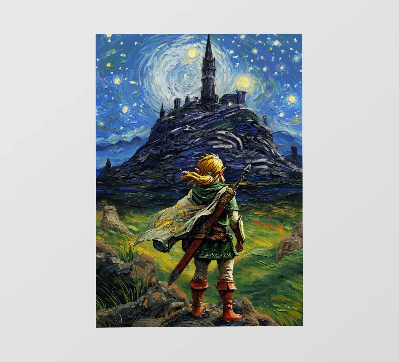 Link La leggenda di Zelda telo in pvc da Fleur de Lys