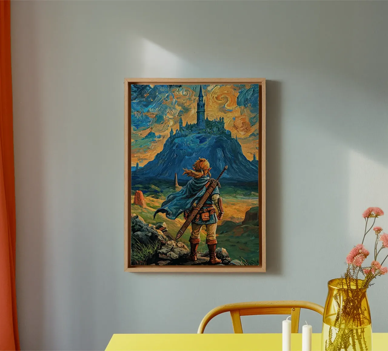 Link The Legend of Zelda canvas by Fleur de Lys