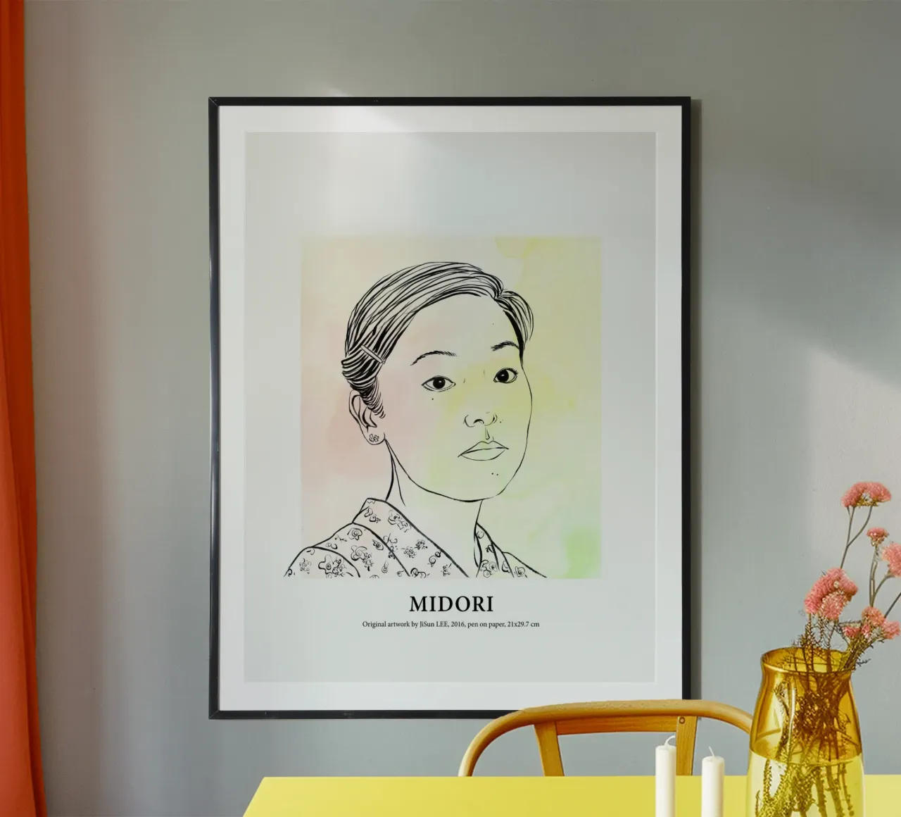 Midori poster da artleejisun