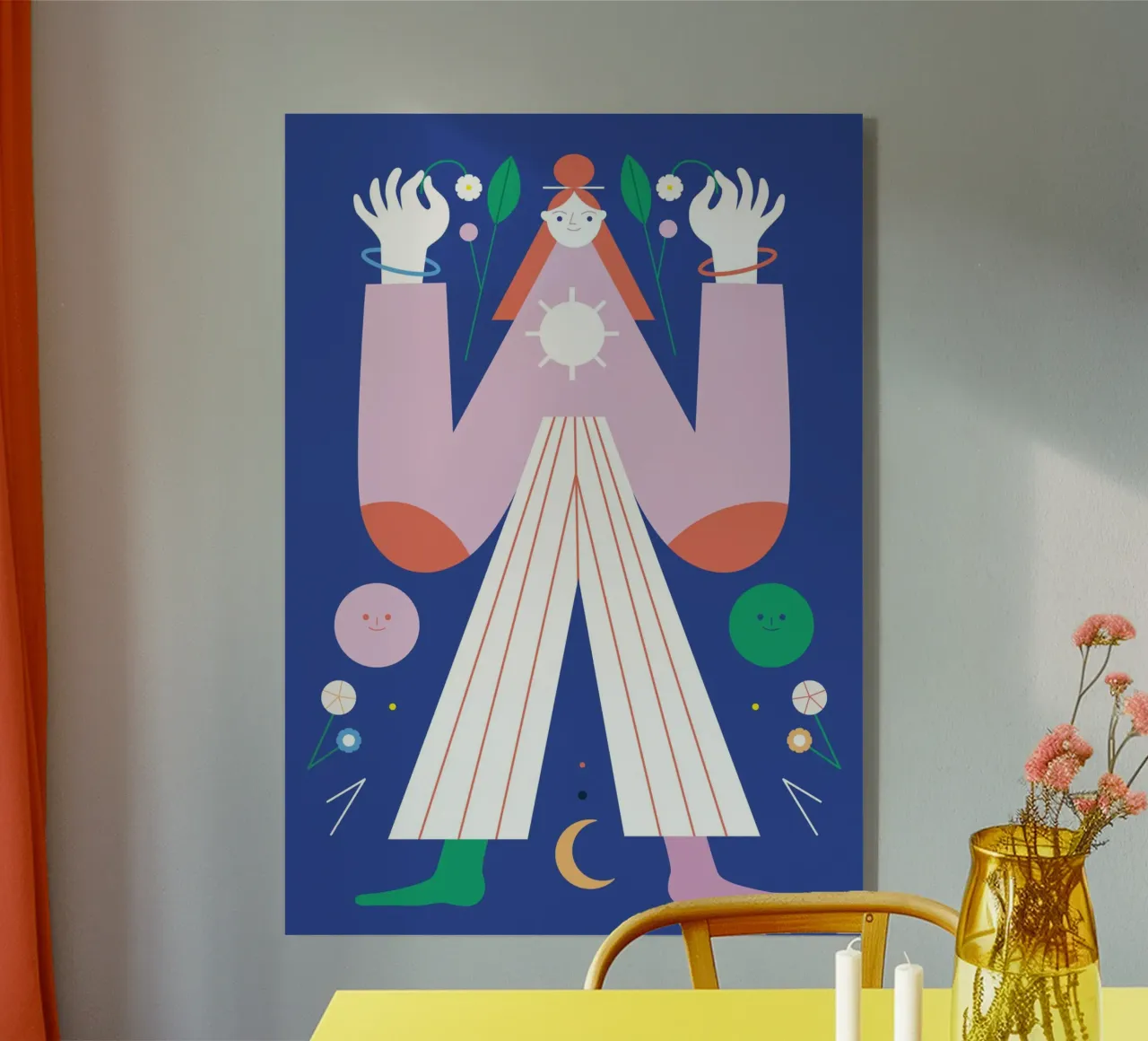 Pippilotta plexiglass da Susann Stefanizen