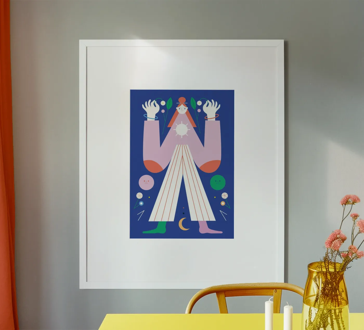 Pippilotta poster by Susann Stefanizen