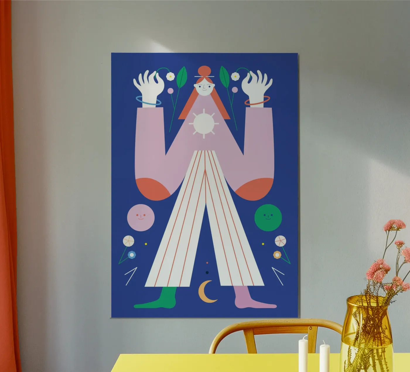 Pippilotta poster da Susann Stefanizen