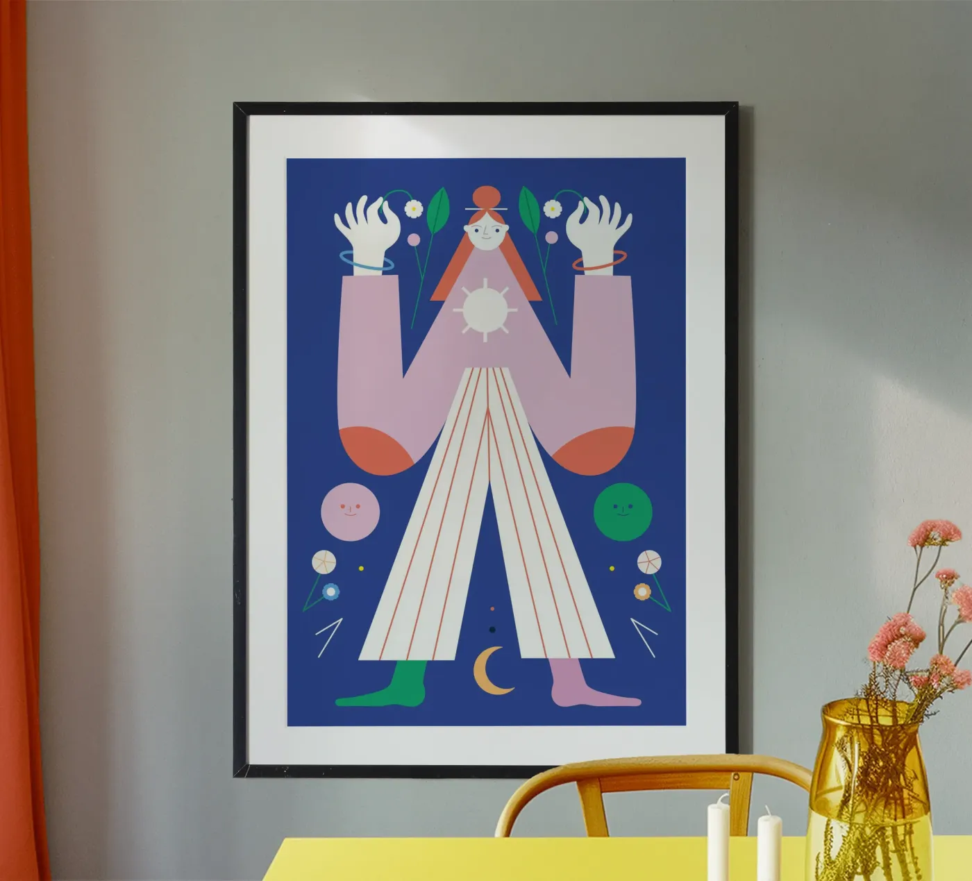 Pippilotta poster by Susann Stefanizen