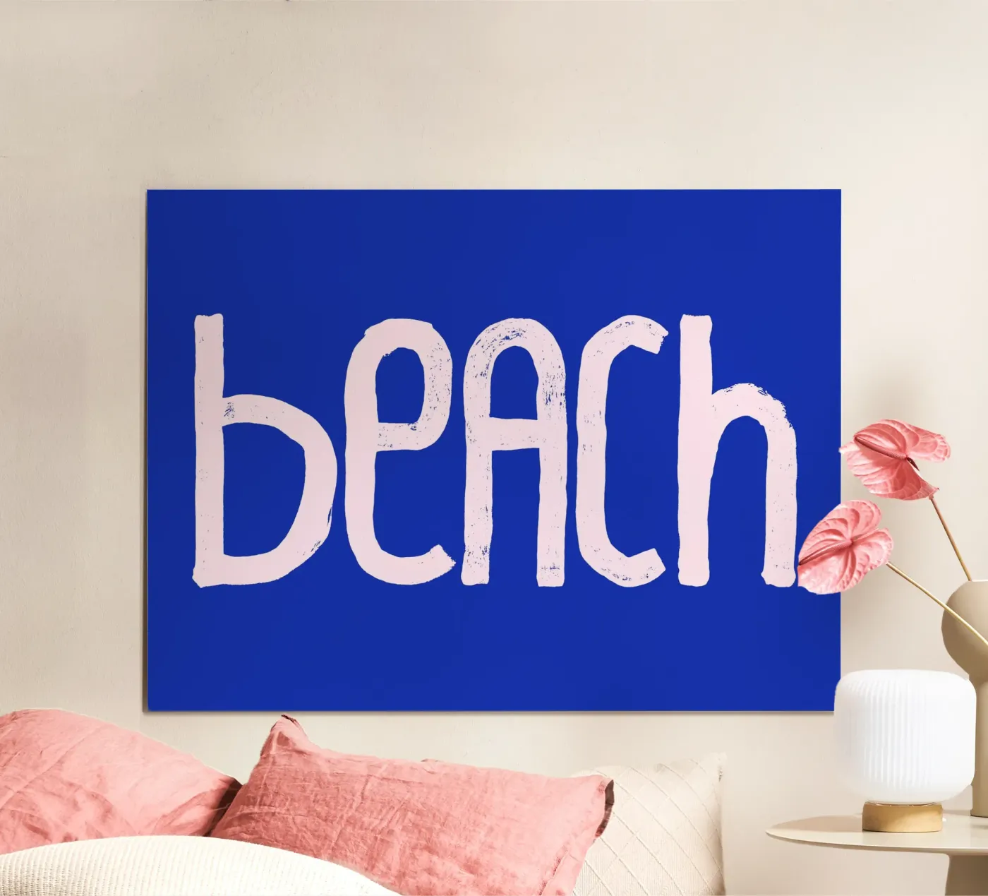 Spiaggia del sole poster da All Colours