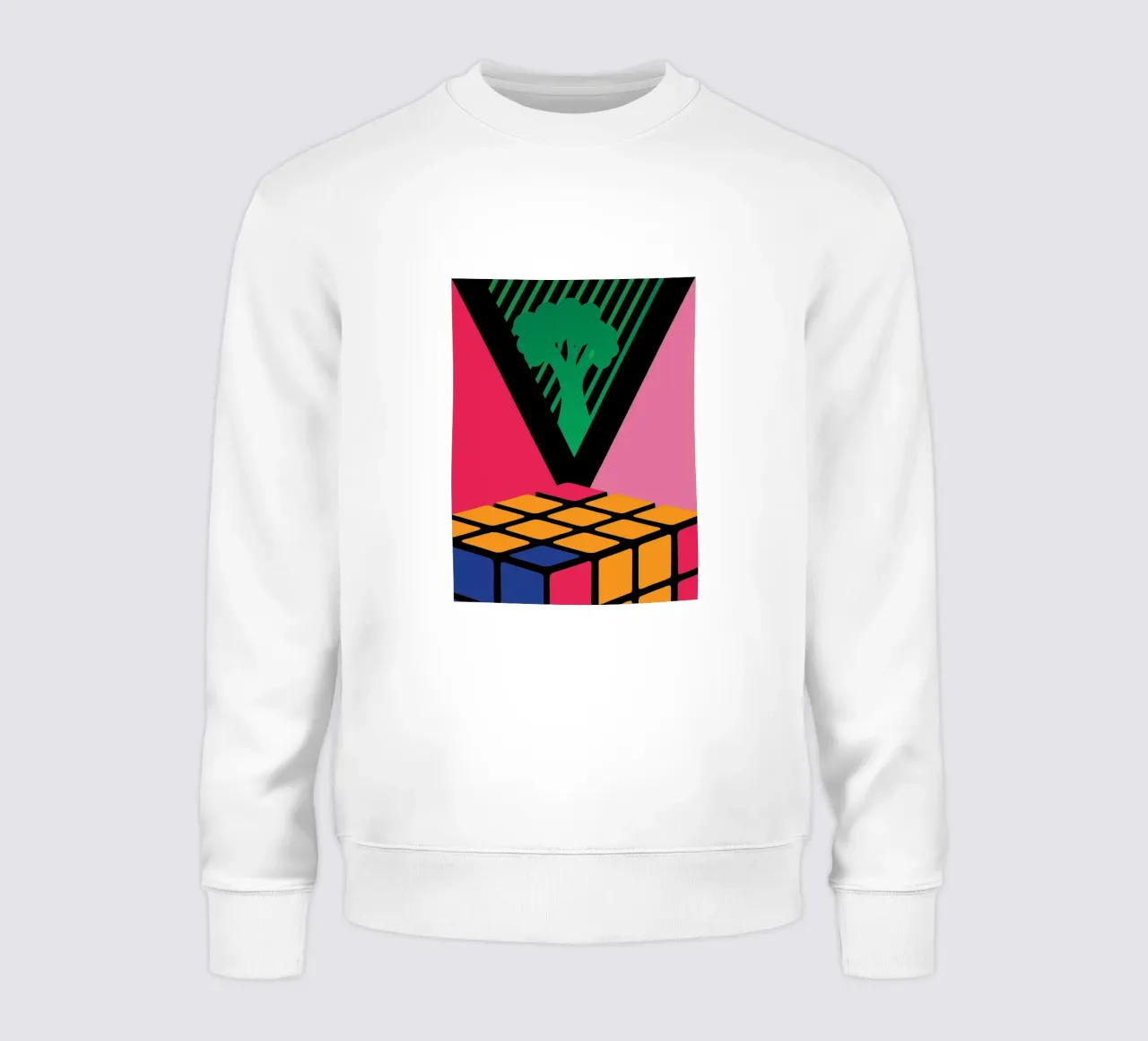 Rubik colorato felpa da LOOK DIFFERENT
