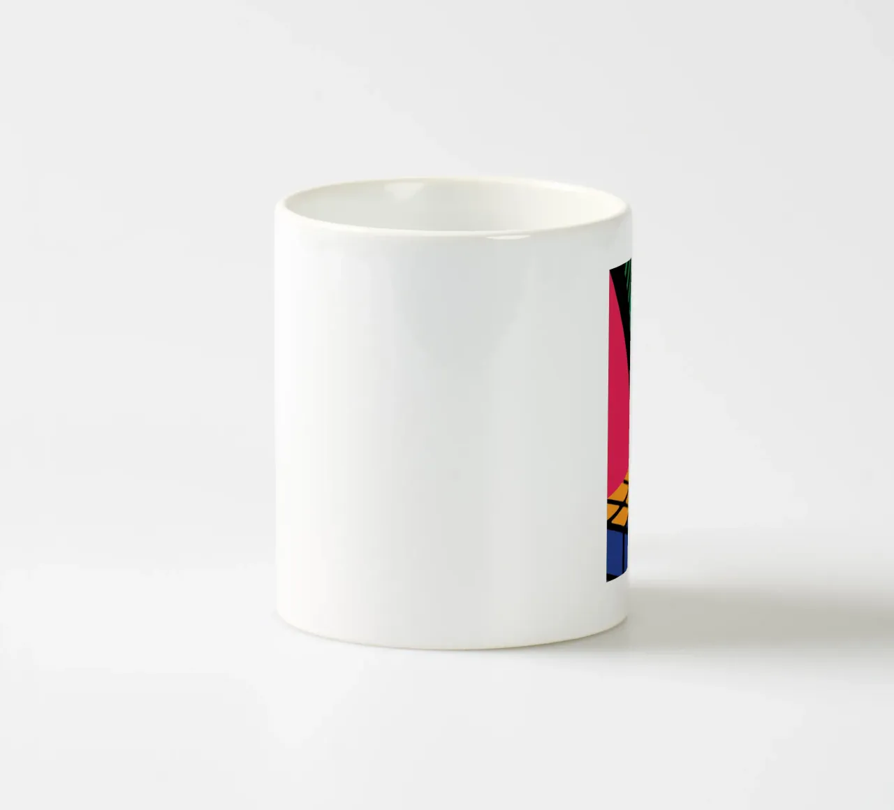 Rubik colorato tazza in ceramica da LOOK DIFFERENT