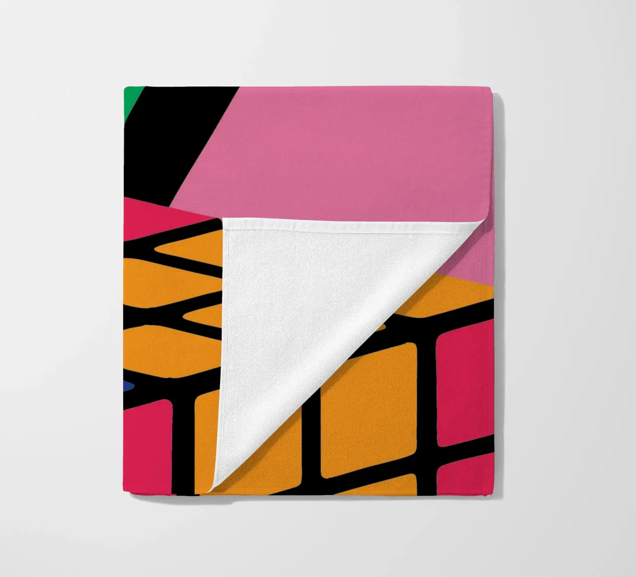 Rubik colorato telo mare da LOOK DIFFERENT