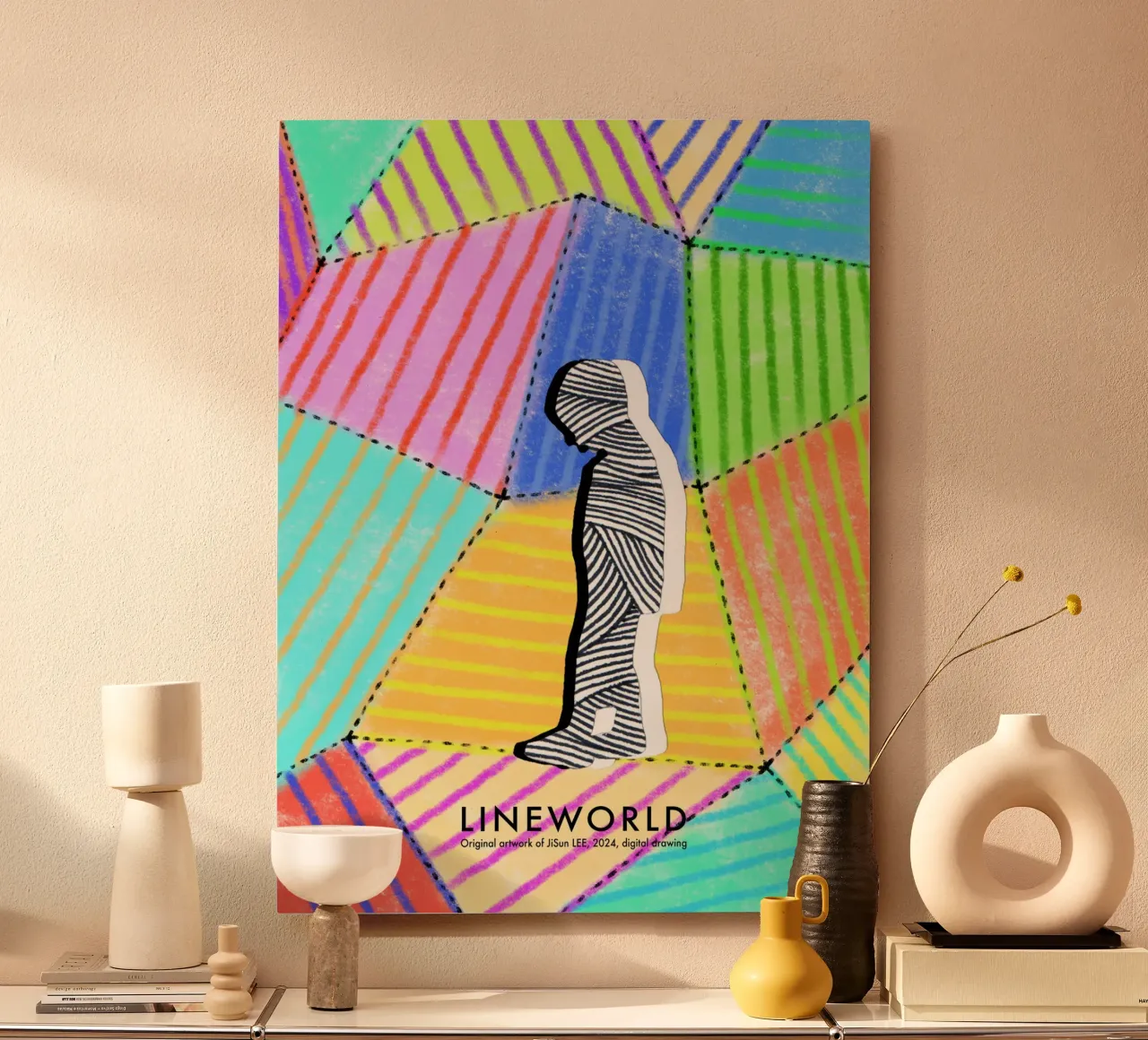 Lineworld-1 alluminio dibond da artleejisun