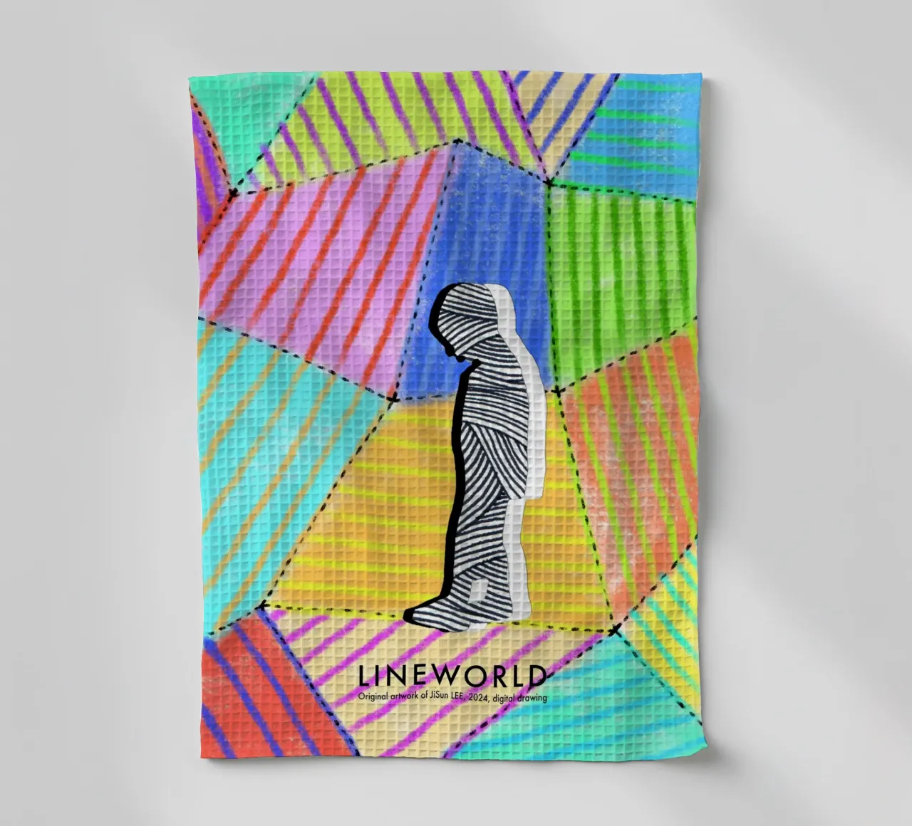 Lineworld-1 canovaccio da cucina da artleejisun