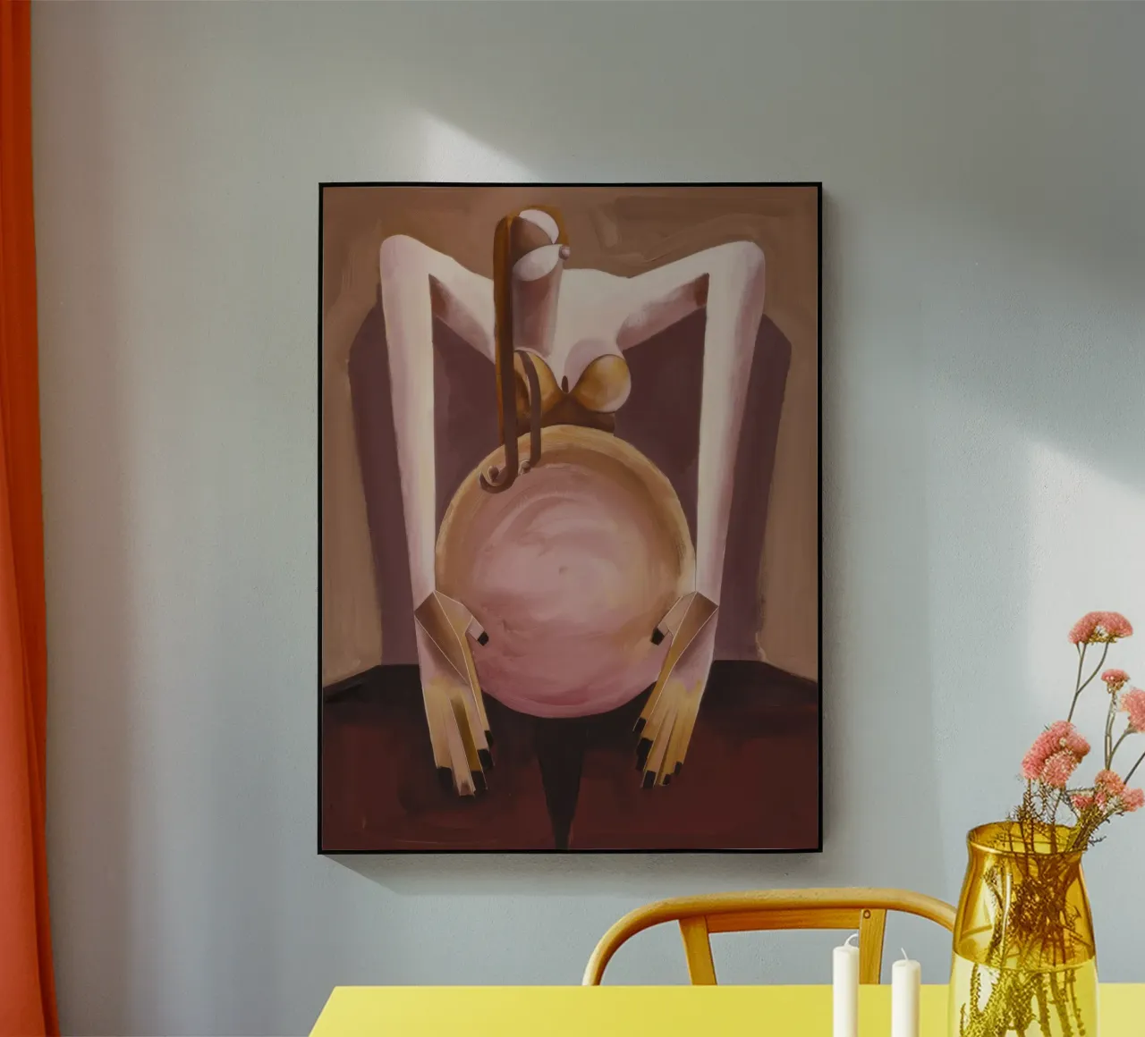 Culla Eco Rosa plexiglass da Obisidian Brush