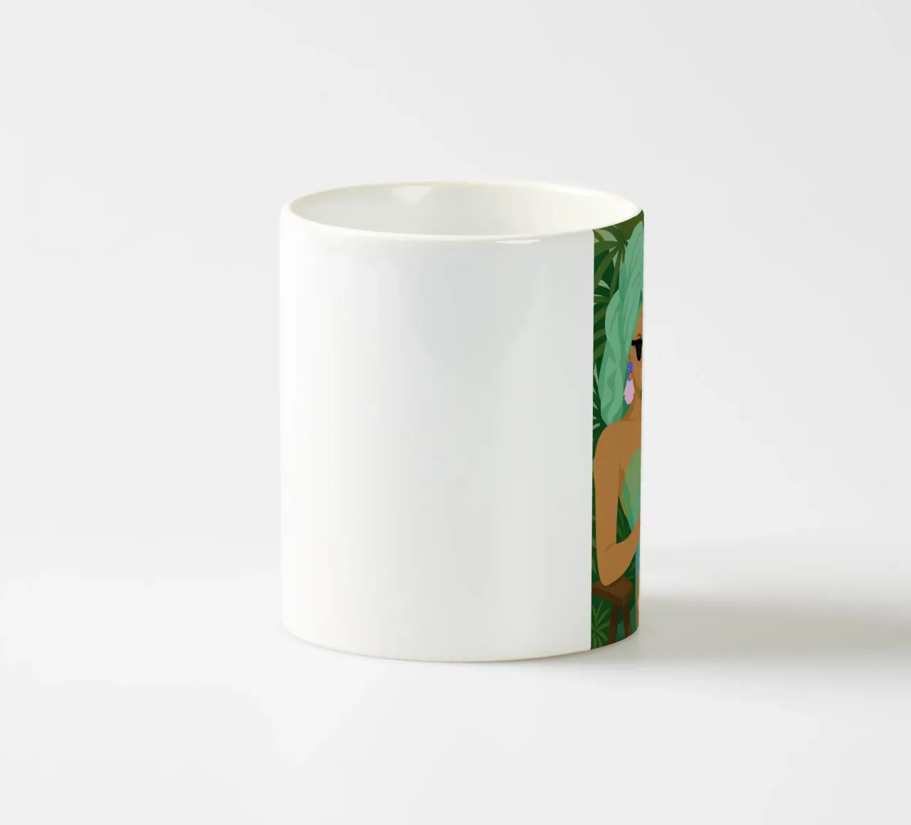 Out of Office tazza in ceramica da Hej Ibiza by Ute Arnold