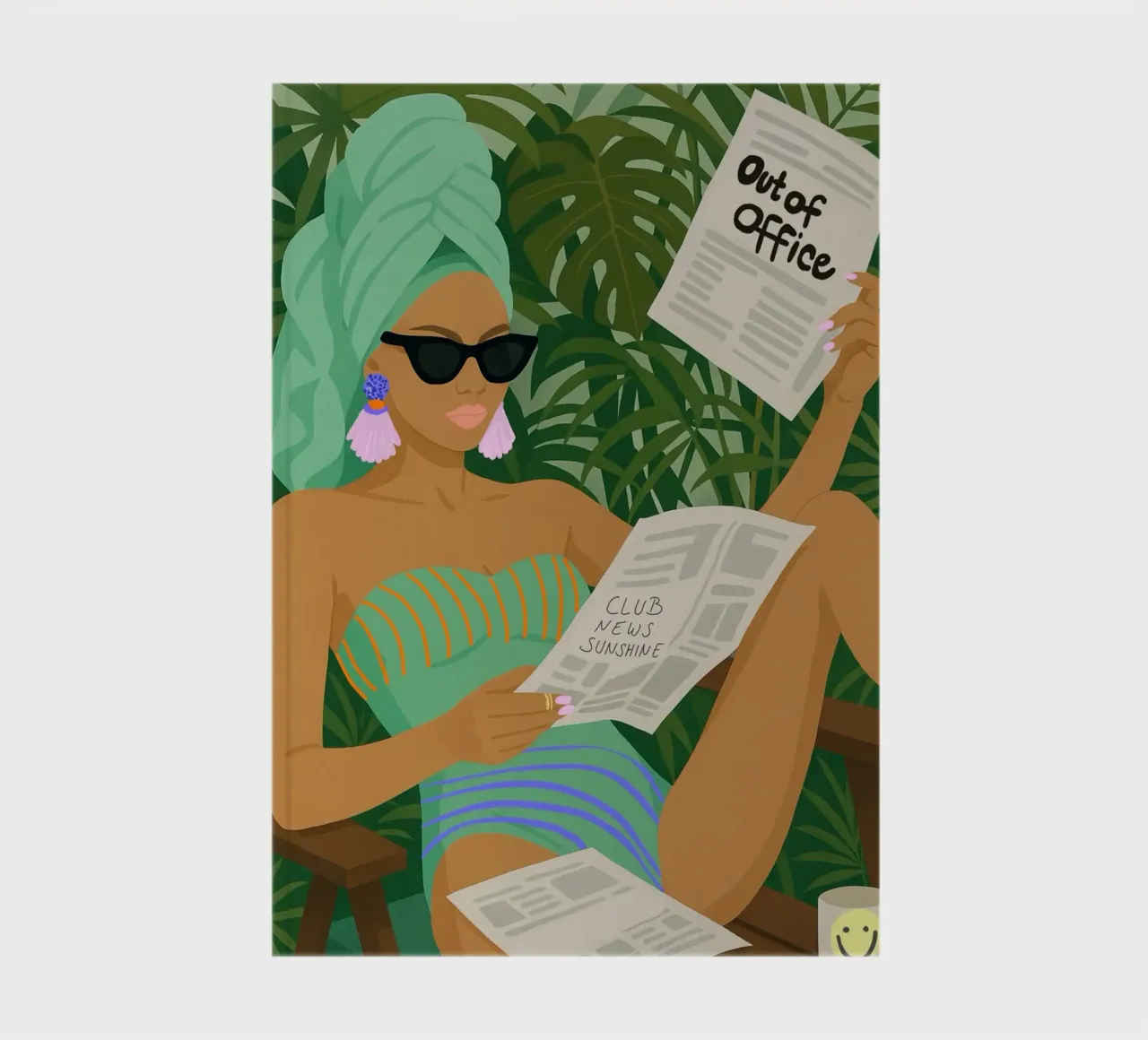 Out of Office notebook by Hej Ibiza by Ute Arnold