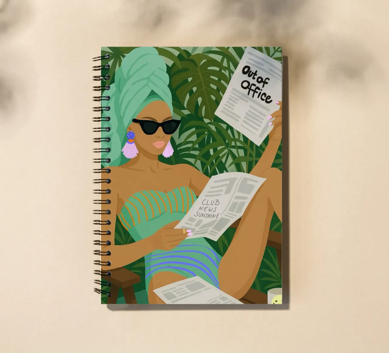 Out of Office Ringbuch von Hej Ibiza by Ute Arnold