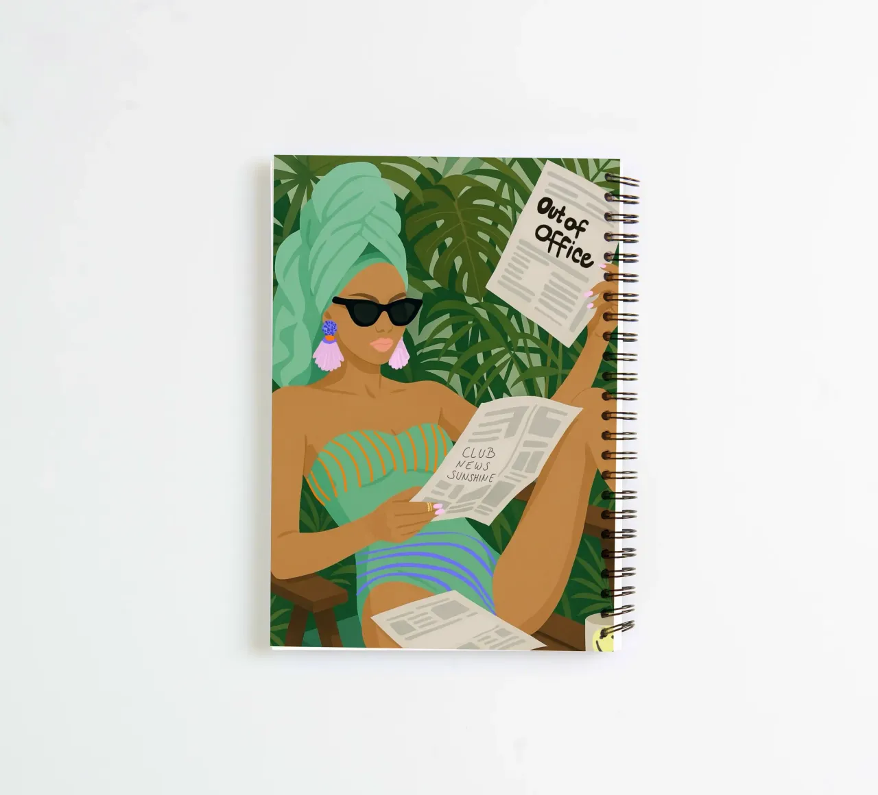 Out of Office Ringbuch von Hej Ibiza by Ute Arnold