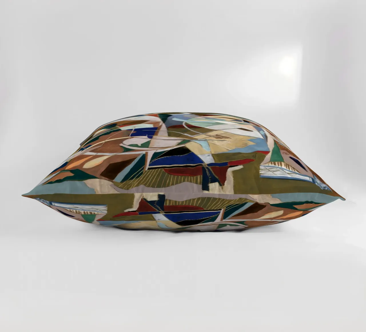 Discord Geometry Flow decorative cushion by Obisidian Brush