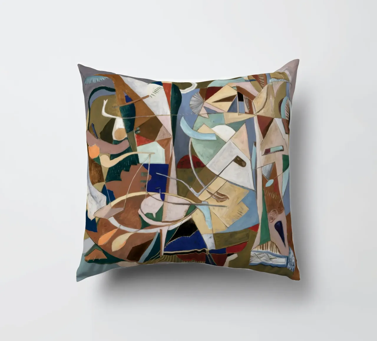 Discord Geometry Flow decorative cushion by Obisidian Brush