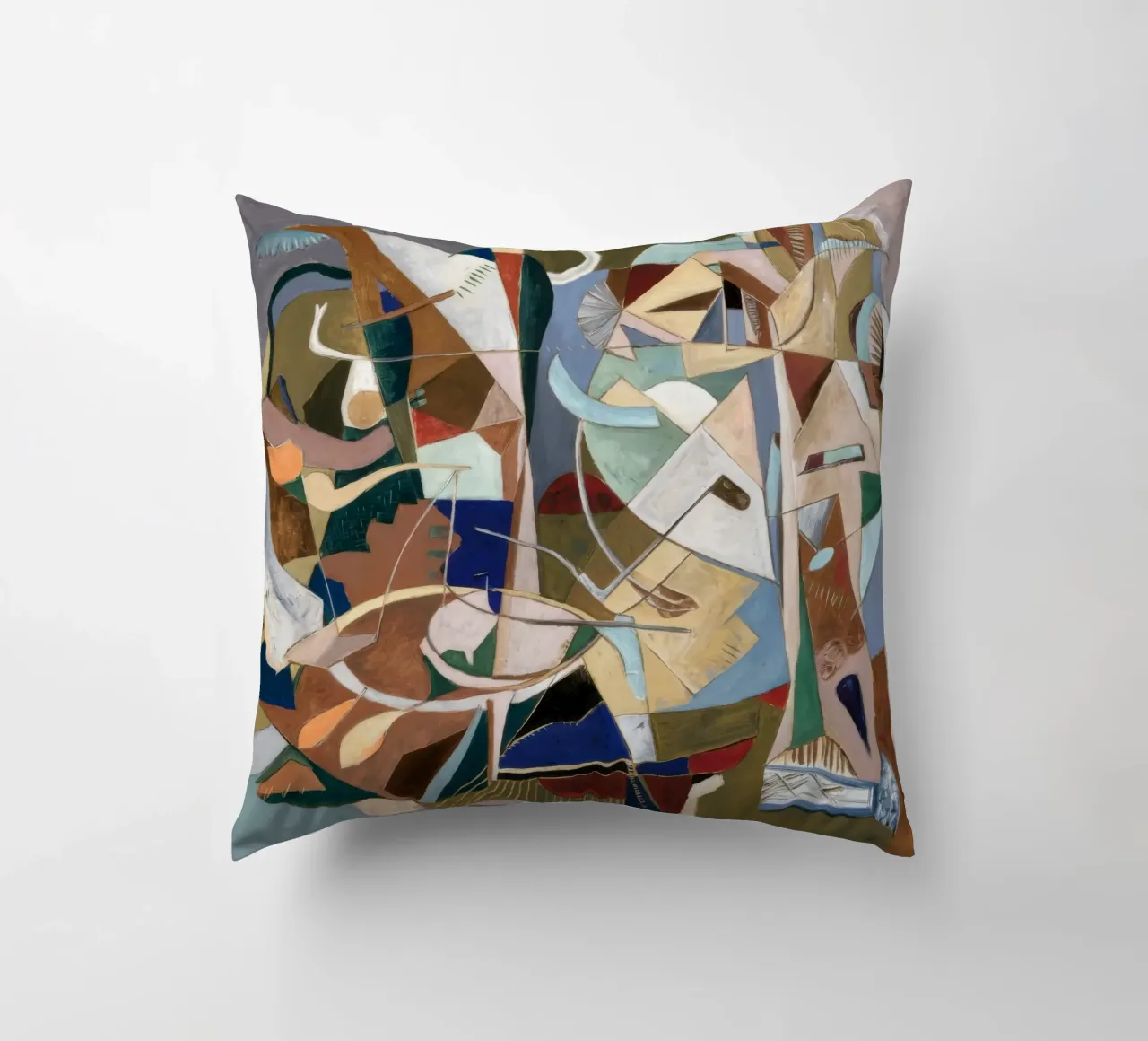 Discord Geometry Flow decorative cushion by Obisidian Brush