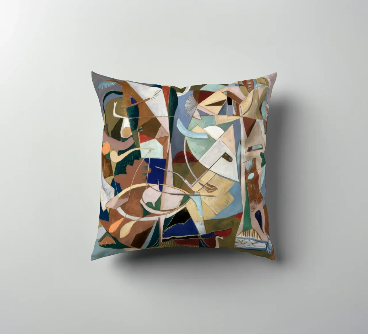Discord Geometry Flow decorative cushion by Obisidian Brush