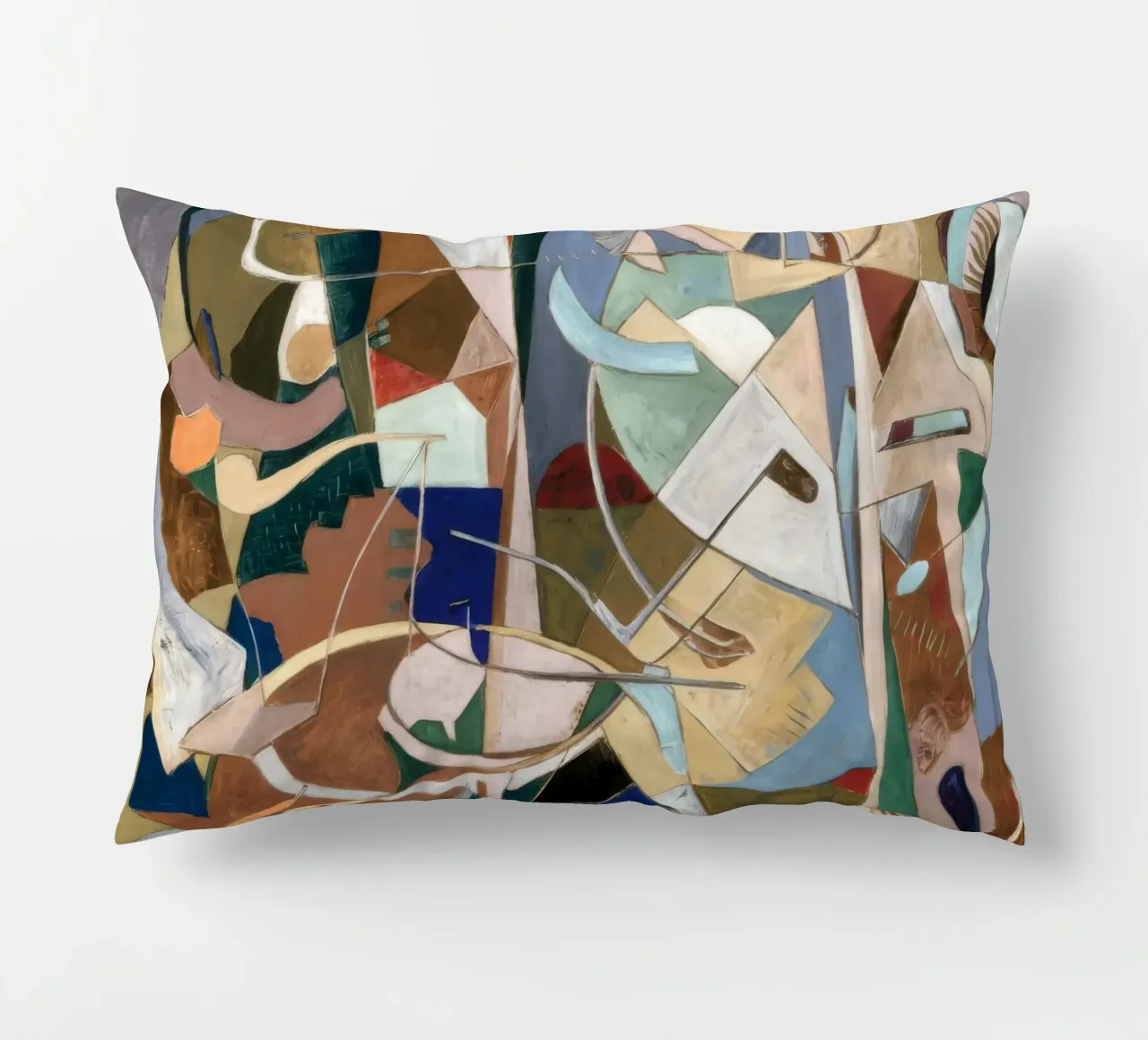 Discord Geometry Flow decorative cushion by Obisidian Brush